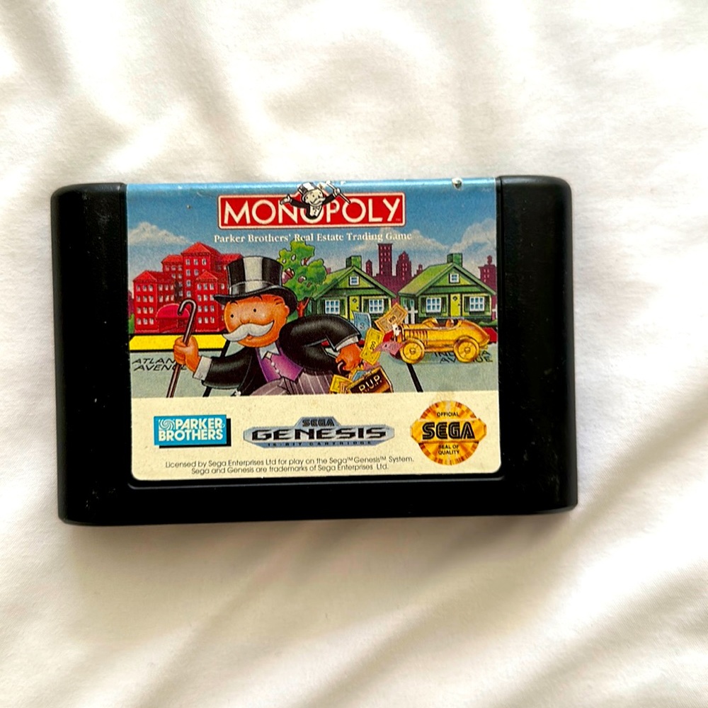 Monopoly Sega Genesis